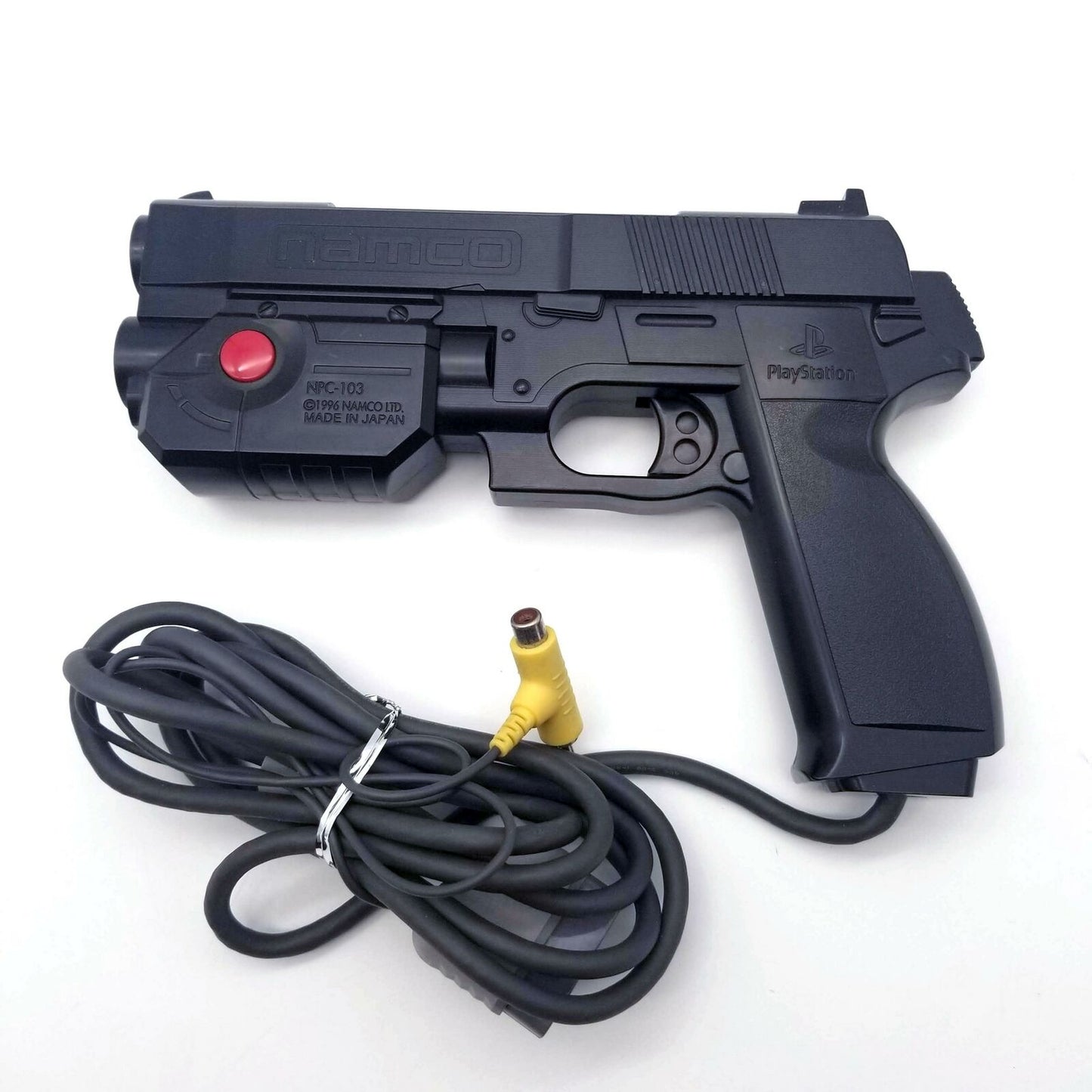 Guncon Controller PS1 NPC-103 Black Japan Official OEM Playstation 1 Light Gun