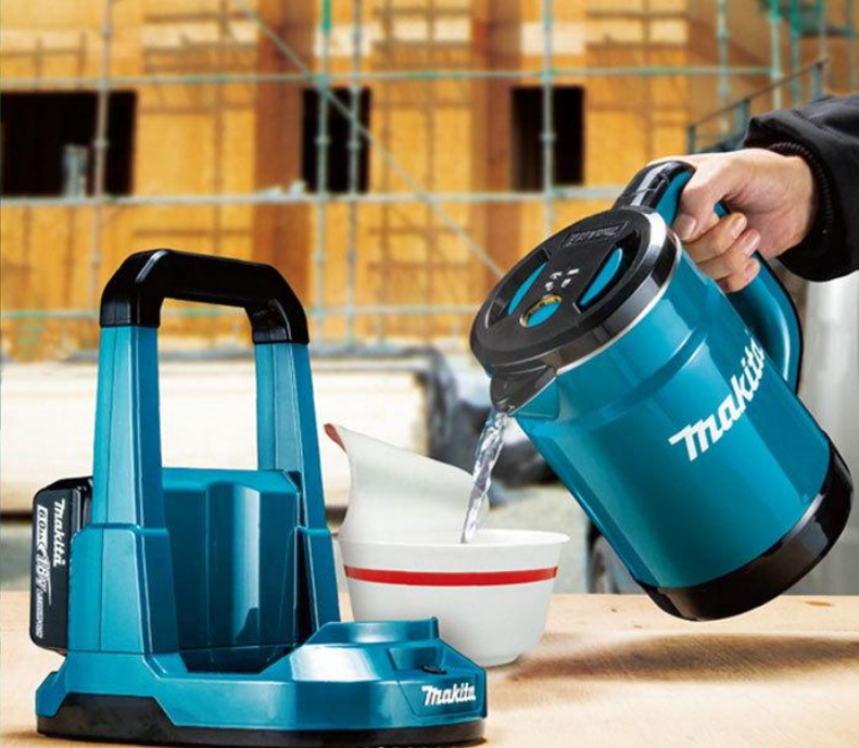 Makita KT360DZ Rechargeable Kettle 0.8L 36V(18V×2) Tool Only Blue Body ONLY