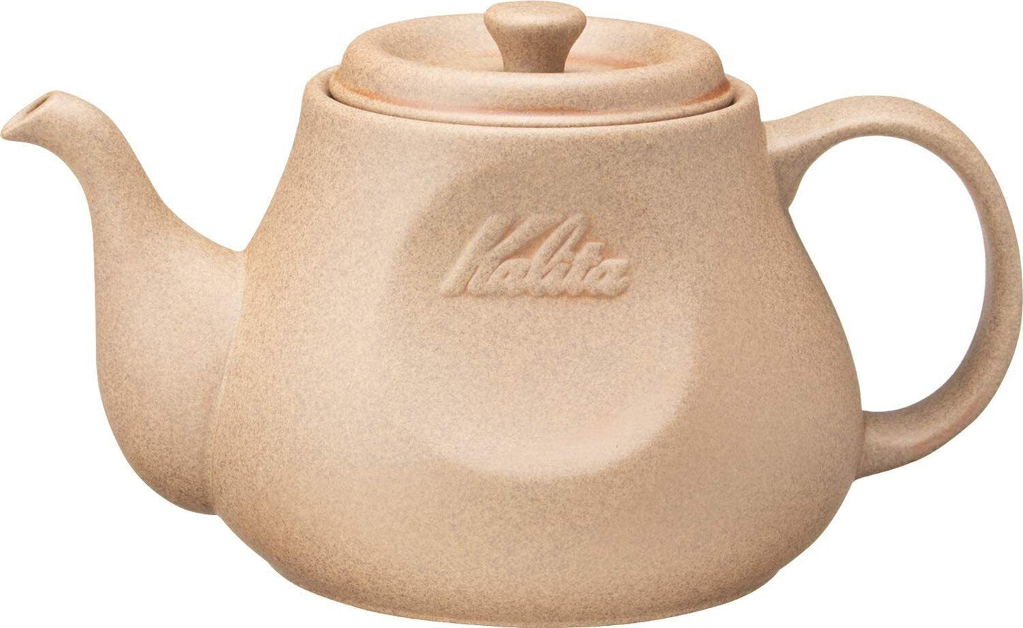 #35199 Kalita Japanese Coffee Pot 700ml Hasami Yaki Ware Sandstone