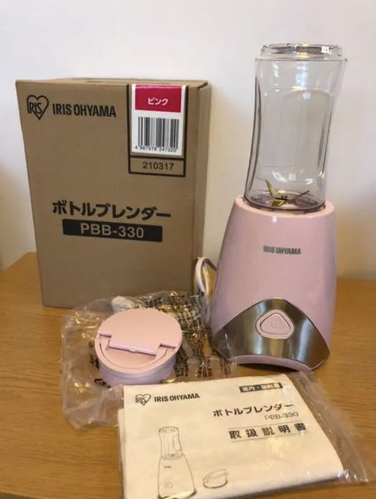 PBB-330-P Iris Ohyama Mixer Blender Blender Bottle Juicer 330ml AC100V