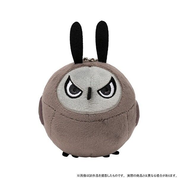 NU: Carnival Father Animal Mini Plush w/ Ballchain Boreal Owl of Rei Japan LTD