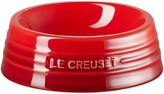 New LE CREUSET Plate for Pet food DOG & CAT Bowl Dish SS size