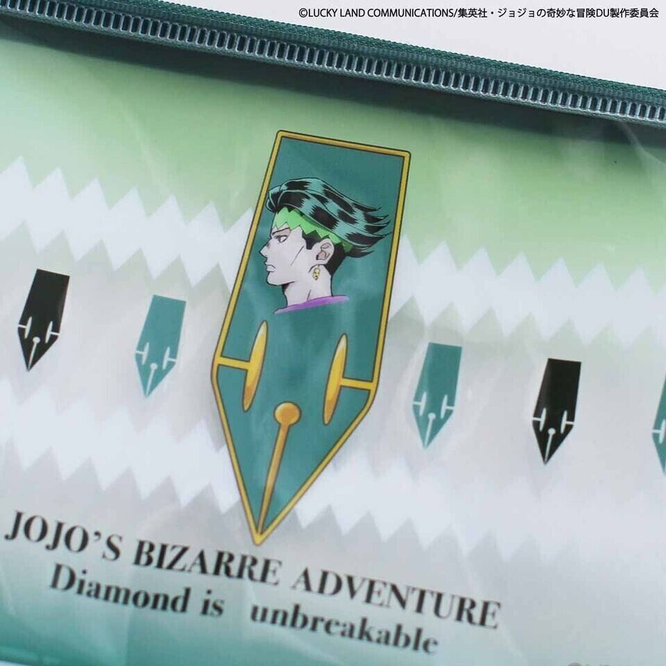 JoJo's Bizarre Adventure Pt.4 Rohan Kishibe PVC Pouch Case Bag Japan