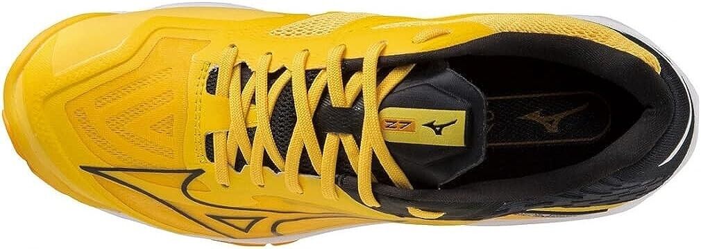 V1GA2200 MIZUNO Volleyball Shoes WAVE LIGHTNING Z7 Yellow Black size US 8