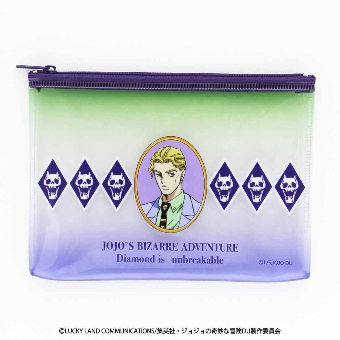 JoJo's Bizarre Adventure Pt.4 Yoshikage Kira PVC Pouch Case Bag Japan