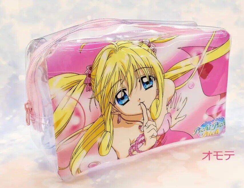 Mermaid Melody Pichi Pichi Pitch Lucia Nanami Vinyl Pouch Case Bag Japan LTD