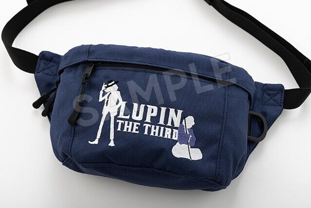 Lupin III the Third Jigen Daisuke & Goemon Ishikawa XIII Sling Waist Bag Japan