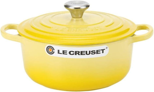 Le Creuset Soleil Yellow Cocotte Rondo 20cm New