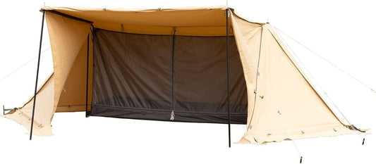 BDK-79EX beige BUNDOK Solo Base Pup tent with skirt and sidewall New