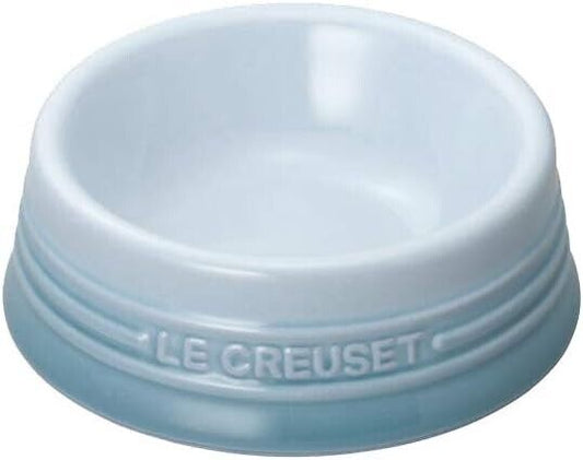 Le Creuset Pet Bowl (S) coastal blue Dog Cat Microwavable New