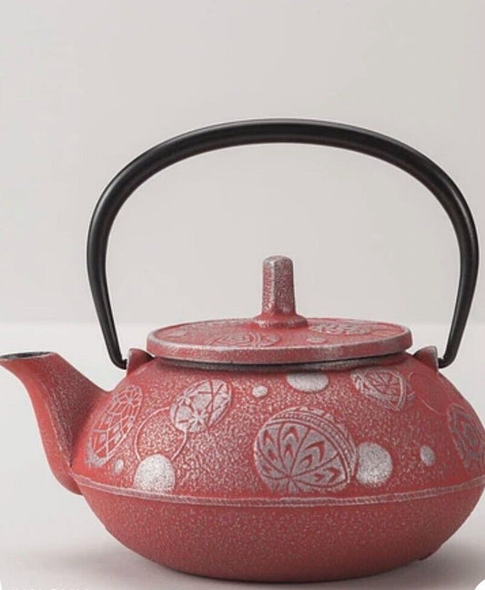 TEA POT 650ml Nanbu Tekki Iwachu type 5 Japanese Temari Japan New