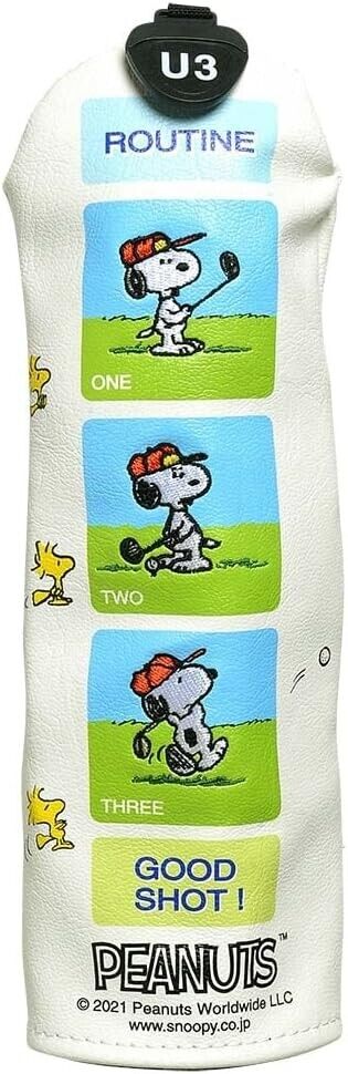 H-436 SNOOPY Golf UT Utility Hybrid wood Headcover LITE GOLF PRO Japan New