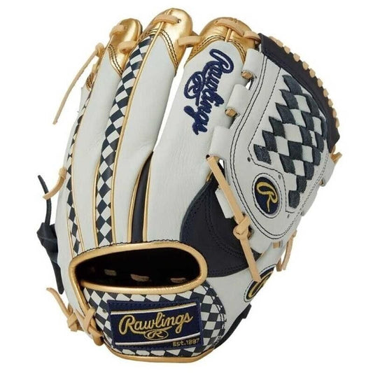 Rawlings Heart of the Hide  GR1FH20N64 For All Fielder LH "11.5" White Navy
