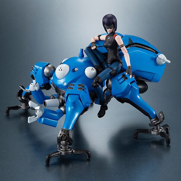 Tachikoma & Motoko Kusanagi Hi-SPEC Ghost in the Shell SAC_2045 Die-cast Figure