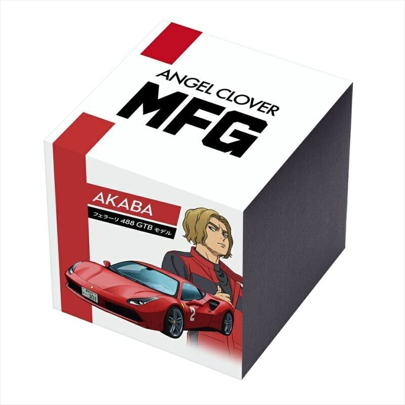 MF GHOST Initial D Kaito Akabane Ferrari 488GTB Model Wrist Watch Japan