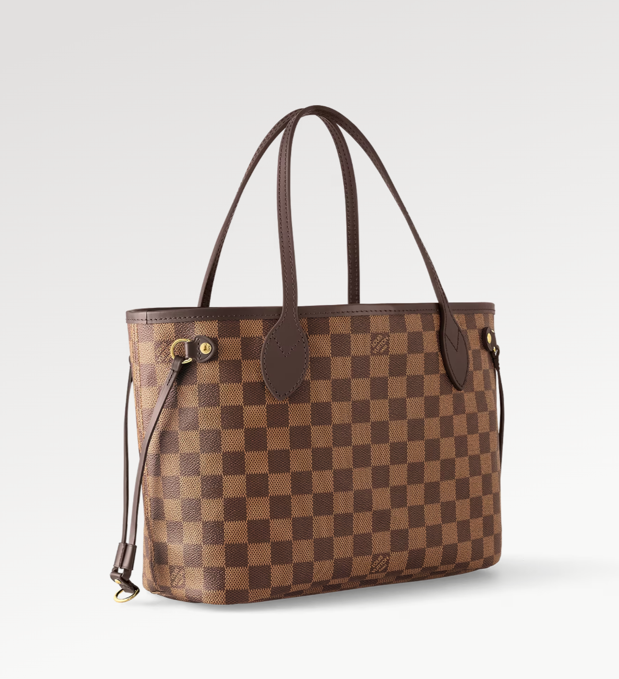 N41359 LOUIS VUITTON LV Neverfull PM Shoulder Tote Bag Damier Ebene New