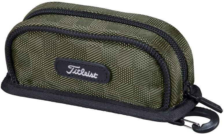 AJBC02 Titleist Japan Golf Round Ball Case Pouch Bag New Model With Hook NEW