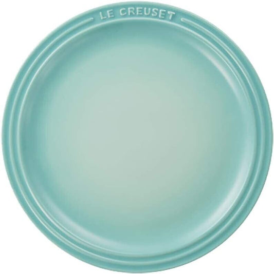 Le Creuset Round Plate 23cm Cool Mint Japan New