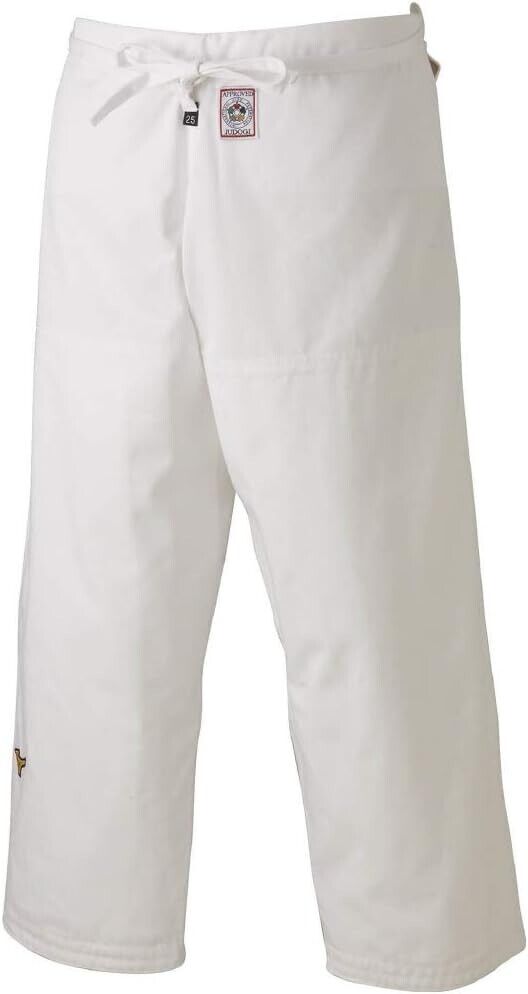 22JB8A0101 Mizuno JAPAN White Pants Judogi IJF Official Approved size No. 3B go