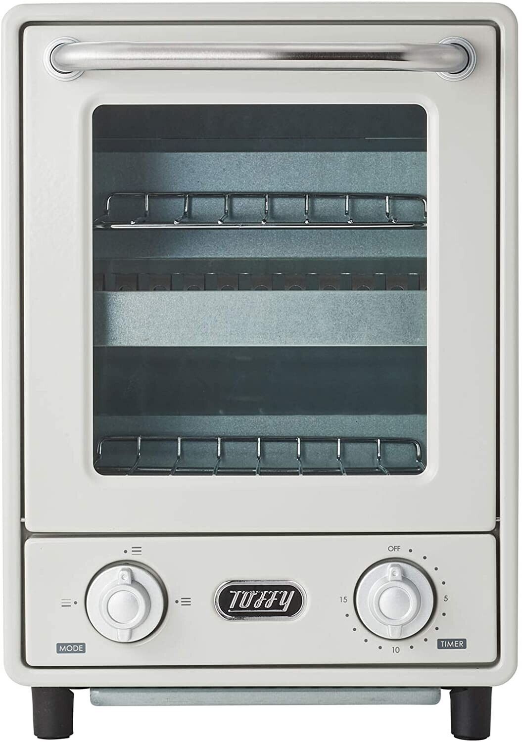 K-TS4-AW Toffy Oven Toaster ash white 2-Stage Toaster Slim K-TS4-AW AC100V NEW