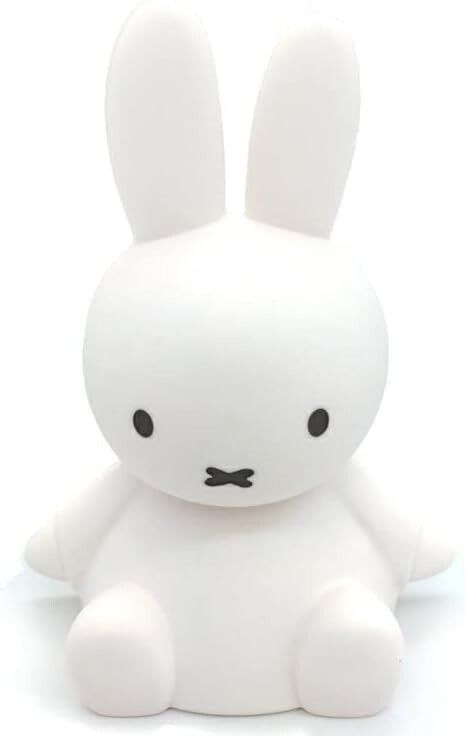 Miffy Stand Mirror Figure Silicon H15cm WHITE Dick Bruna Matte Series Japan LTD