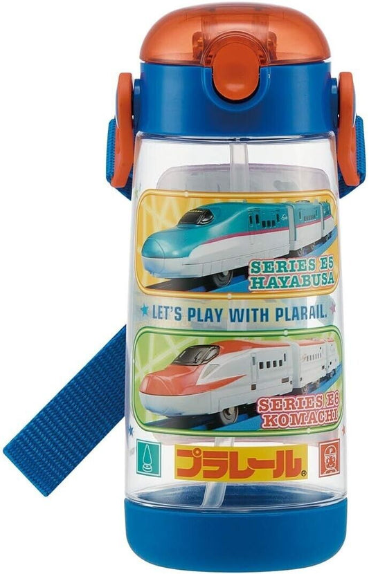 PDSH5 Skater Children's Water Bottle Straw Bottle 480ml Plarail Japan New