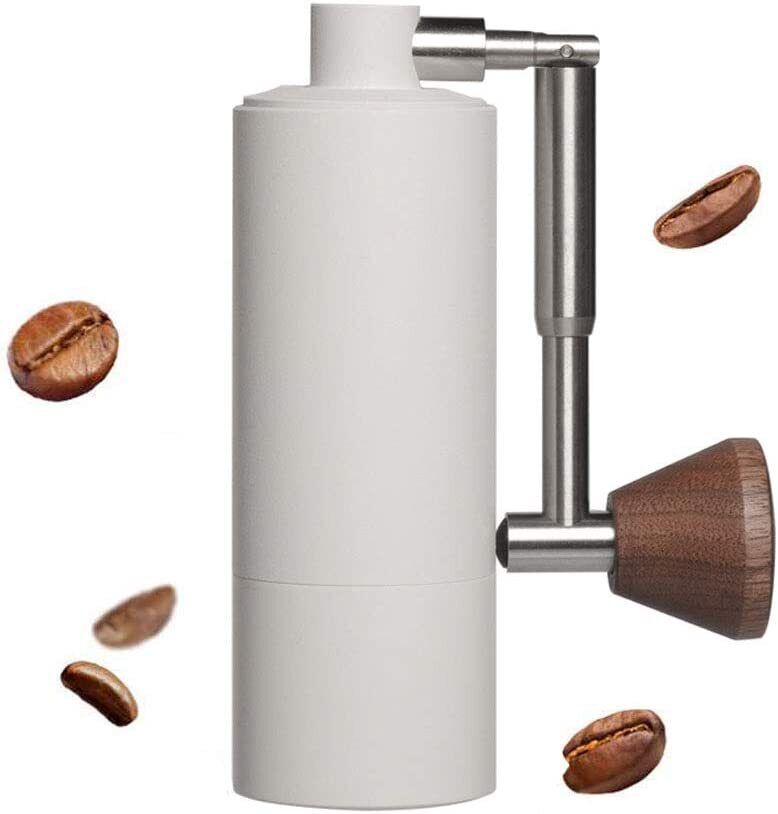 TIMEMORE NANO White Hand-ground coffee mill Stainless steel mortar All-metal