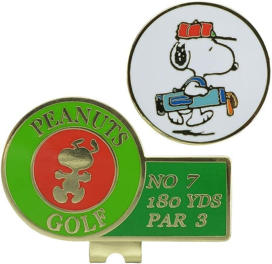 X-827 SNOOPY Golf Ball Putt Marker X-827 UPLark Japan New