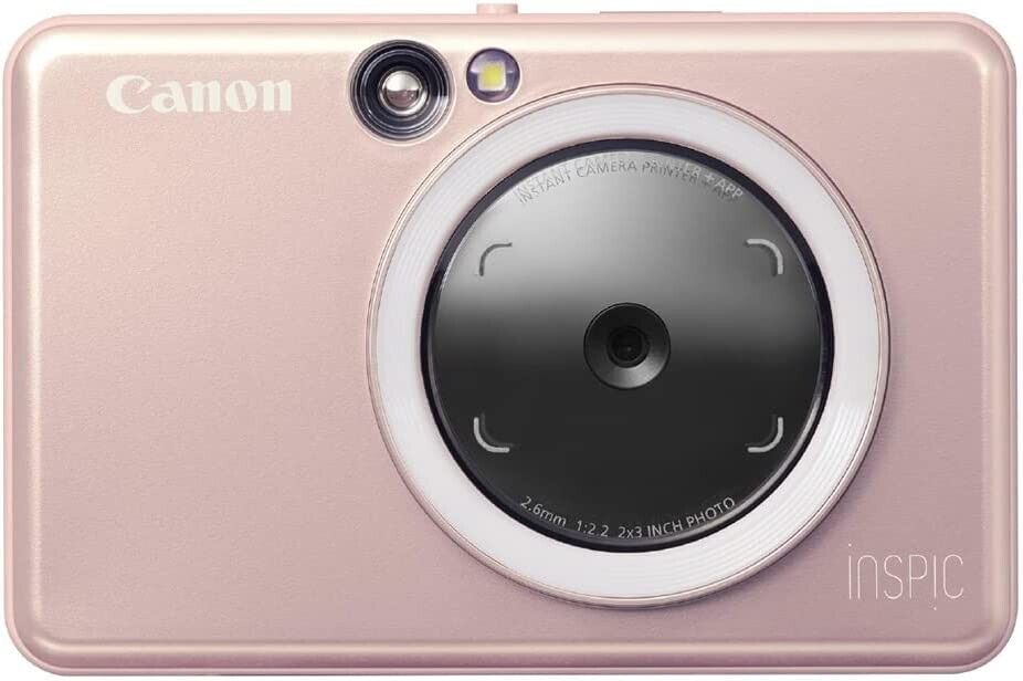 ZV-223-PK Pink Canon iNSPiC Instant camera printer ZV-223 Pink New