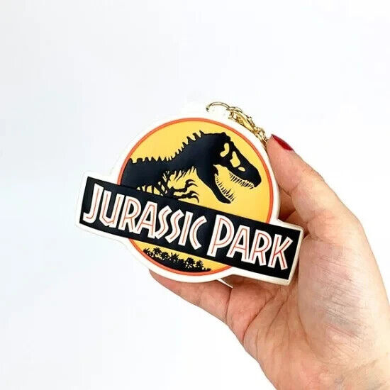 Jurassic Park Amblin Diecut Bag Charm Pouch Japan Limited