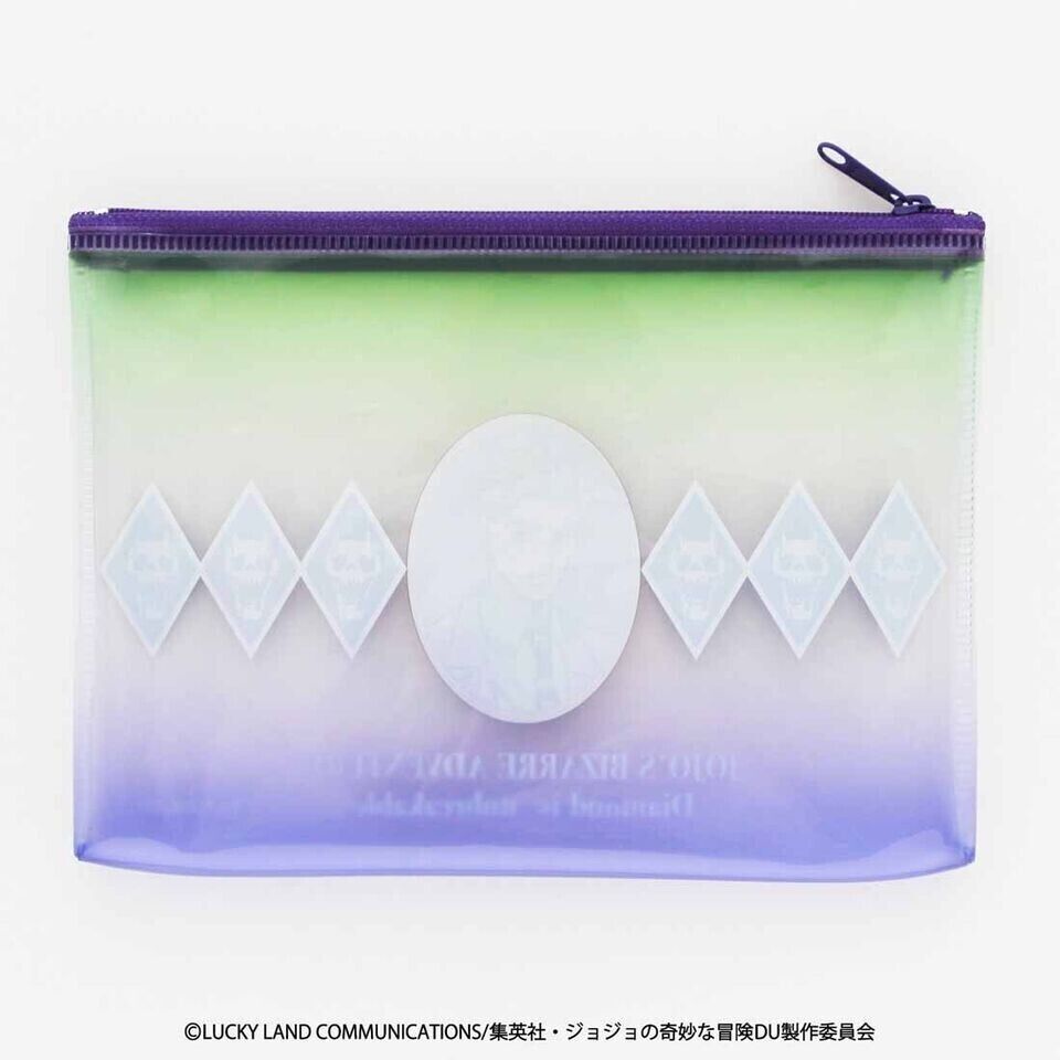 JoJo's Bizarre Adventure Pt.4 Yoshikage Kira PVC Pouch Case Bag Japan