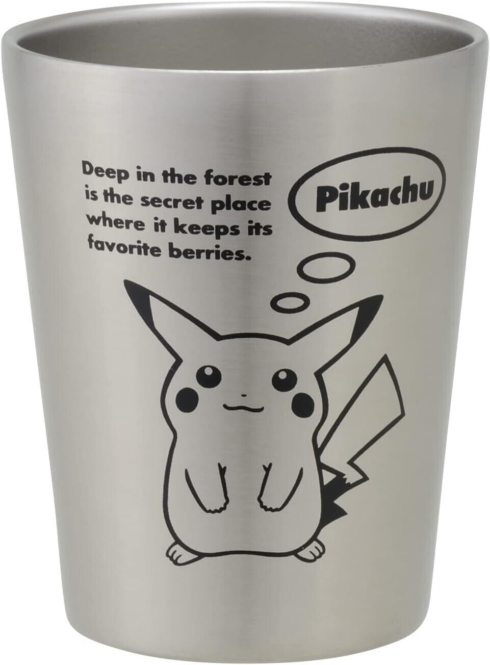 Pokemon Center 25th Anniversary Pikachu Stainless Steel Tumbler NEW