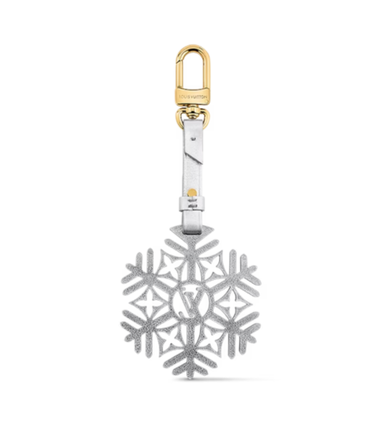 M79293 LOUIS VUITTON Japan limited bag charm snowflake Color silver New