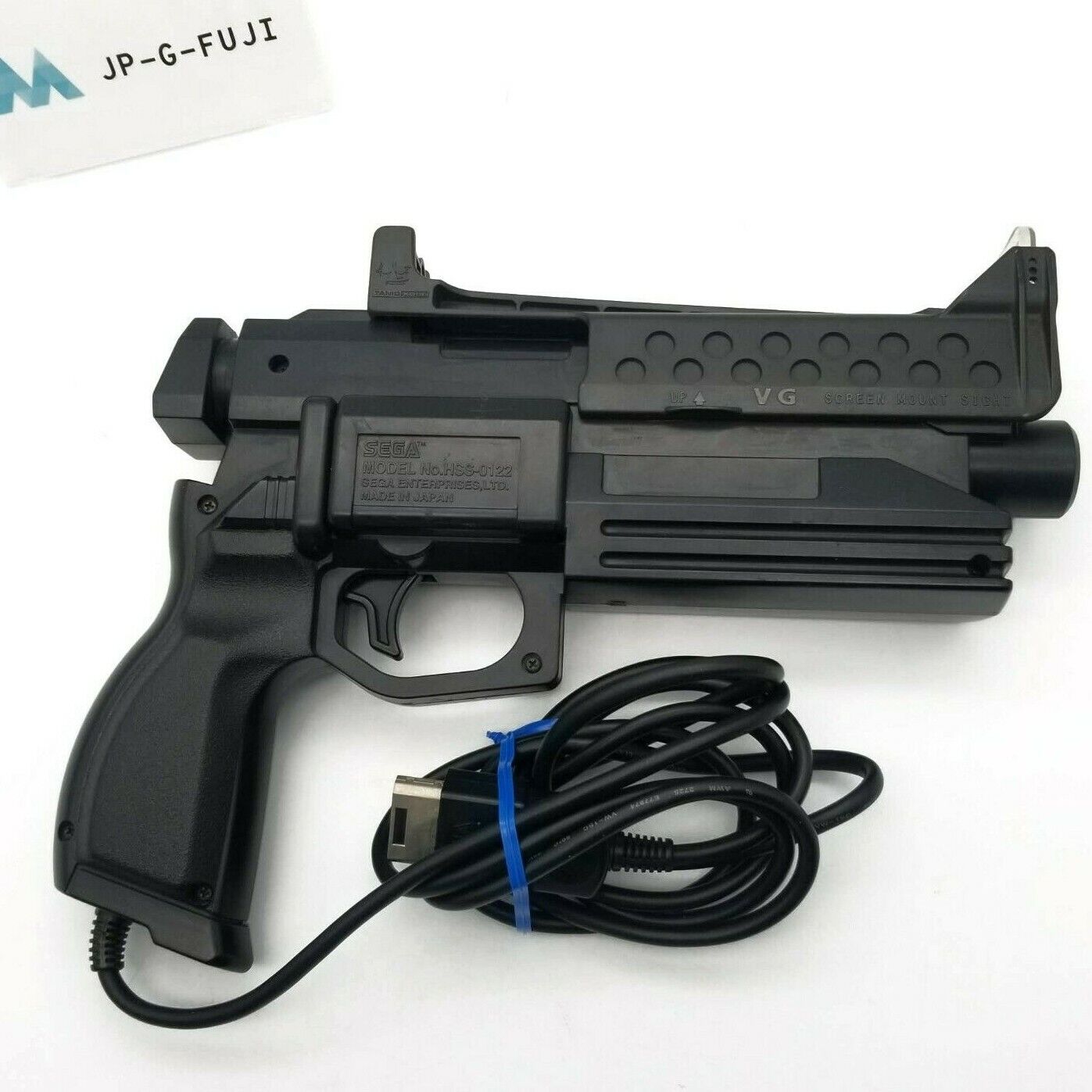 Virtua Gun HSS-0122 controller Sega Saturn Guncon from Japan w/ Rare scope