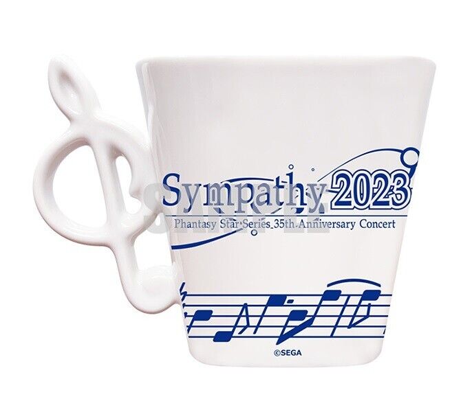 Phantasy Star Online 35th Anniversary Rappy Mug Cup Sympathy 2023 Japan Limited