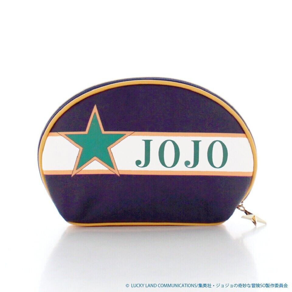 JoJo's Bizarre Adventure Pt.6 Stone Ocean Jotaro Kujo Pouch Case Bag Leather