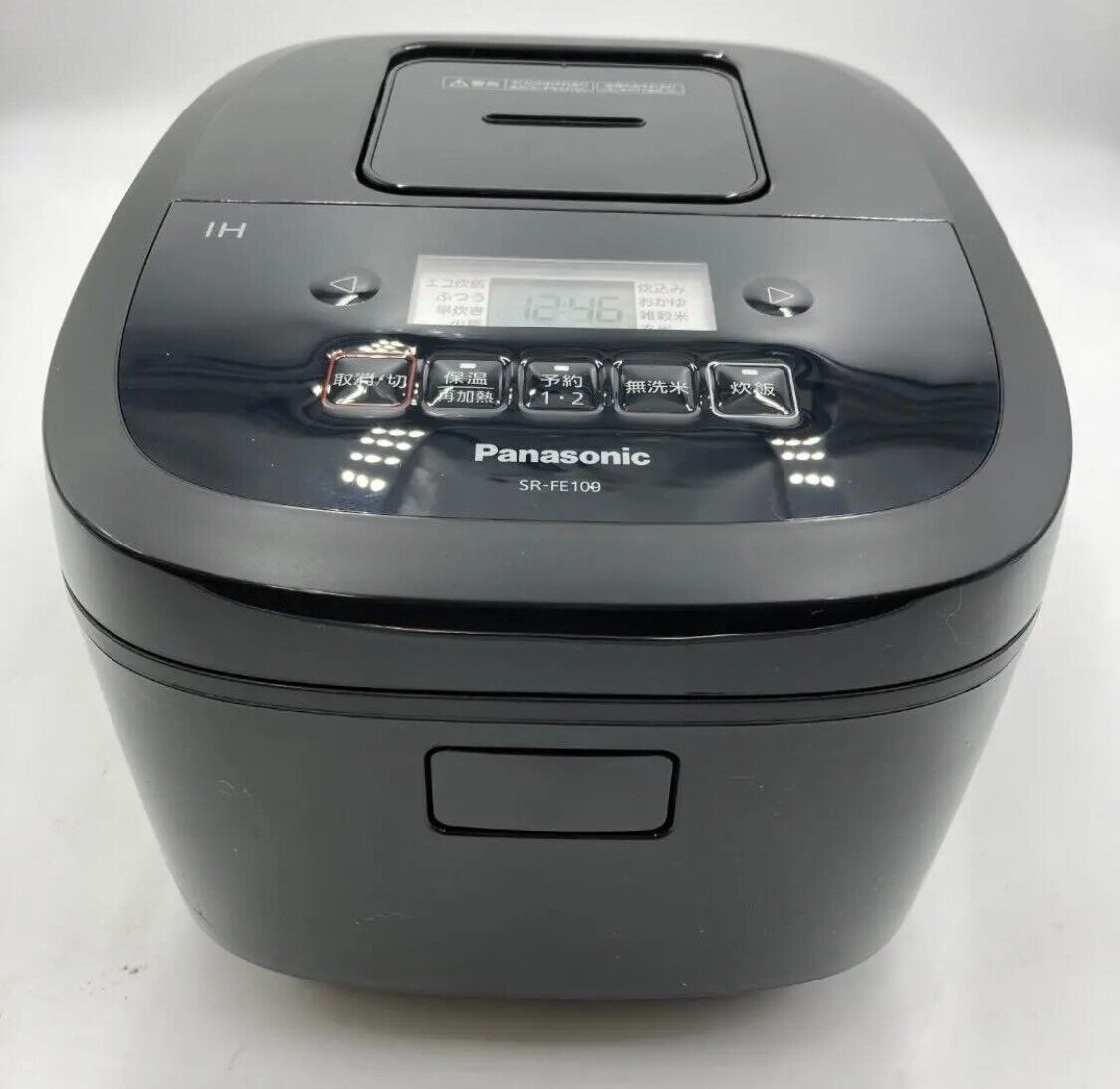 SR-FE109 Panasonic Rice Cooker 5.5Go IH Type Bincho Charcoal Pot Black 100V New