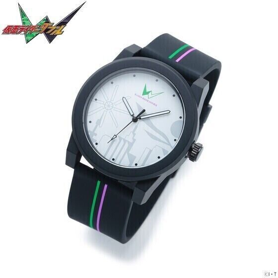 Kamen Rider W Double Fuuto Wrist Watch Bandai Japan