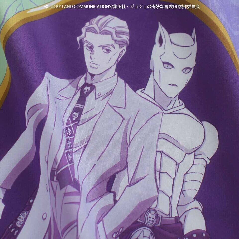 JoJo's Bizarre Adventure Pt.4 Yoshikage Kira Killer Queen Handkerchief Scarf