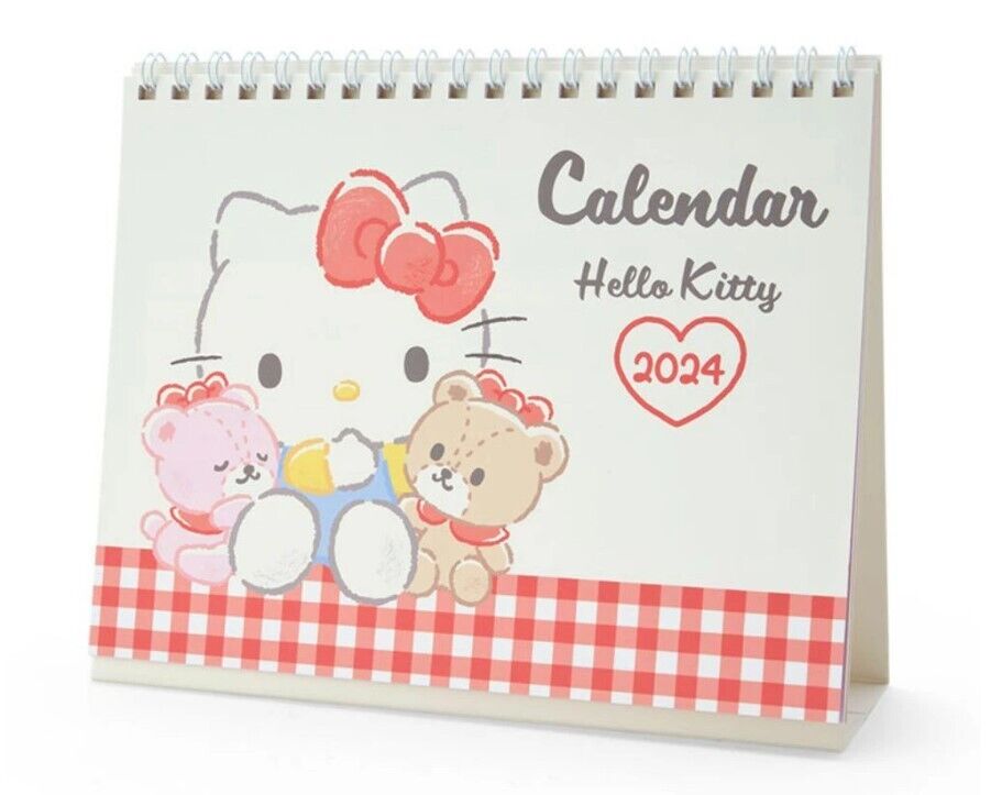 Sanrio Hello Kitty 2024 Wall Hanging Calendar M From Japan