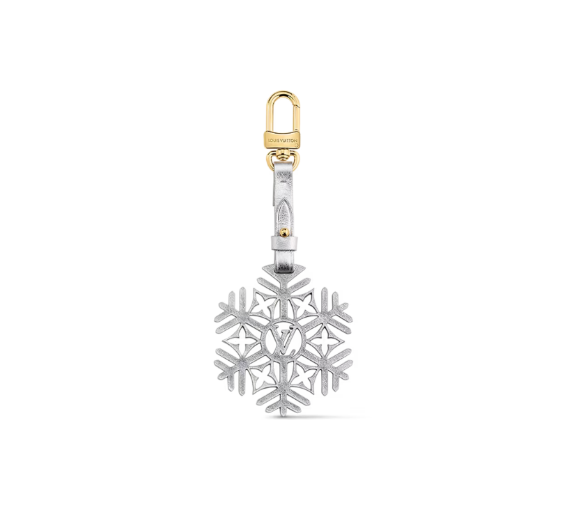 M79293 LOUIS VUITTON Japan limited bag charm snowflake Color silver New