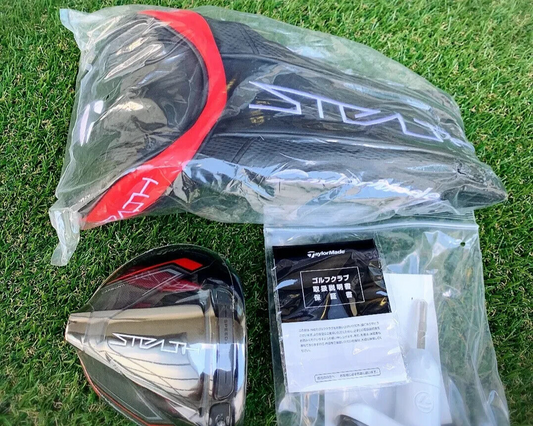 Taylormade STEALTH 10.5 Driver Head Only with Headcover & Wrench RH New from JP