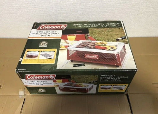 170-9368 Coleman Cool Stage Table Top Grill Green 170-9368 NEW