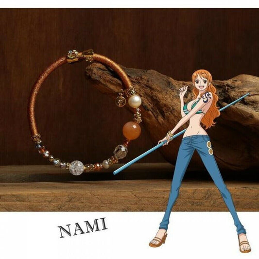 ONE PIECE Nami Wind Cord Bracelet Jewelry Japan