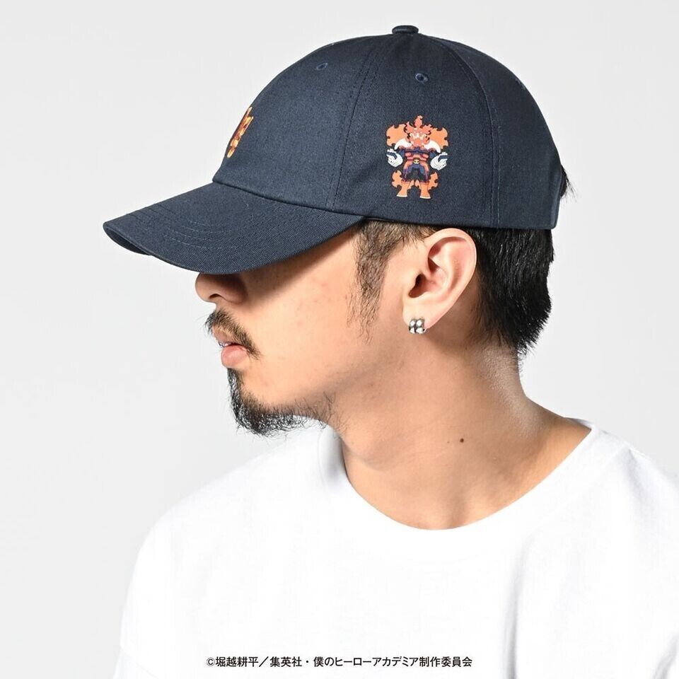 My Hero Academia Endeavor Enji Todoroki Baseball Cap LF Logo Japan