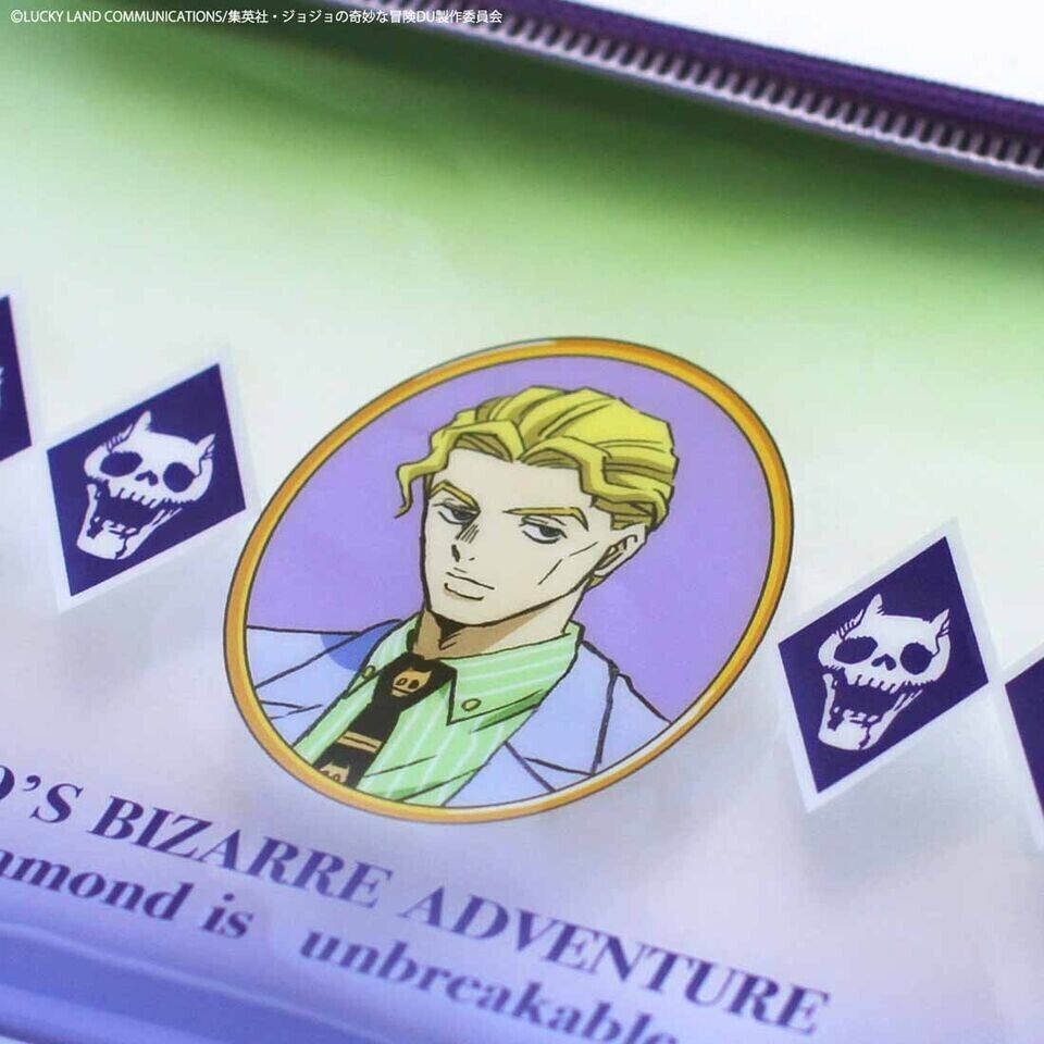 JoJo's Bizarre Adventure Pt.4 Yoshikage Kira PVC Pouch Case Bag Japan