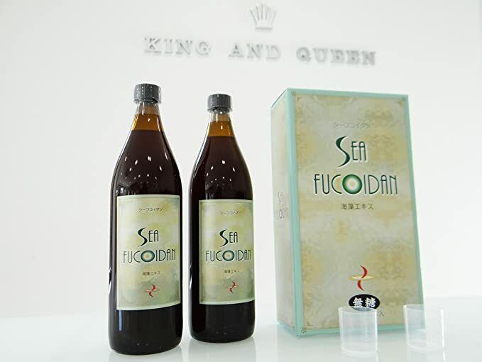 Fucoidan SEA FUCOIDAN KING AND QUEEN 900ml x 2 Made in Japan
