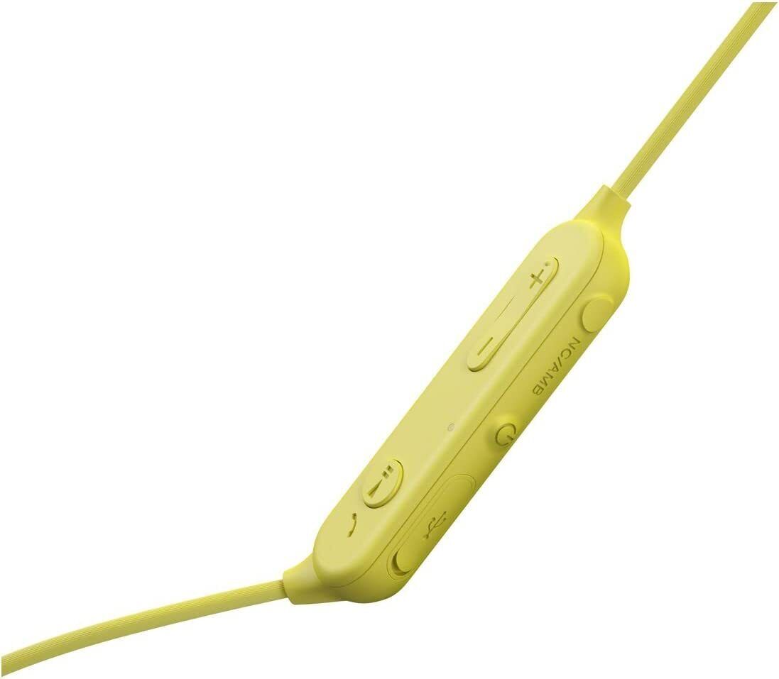 WI-SP600N SONY Yellow Bluetooth Wireless Noise Canceling Earphone Japan New