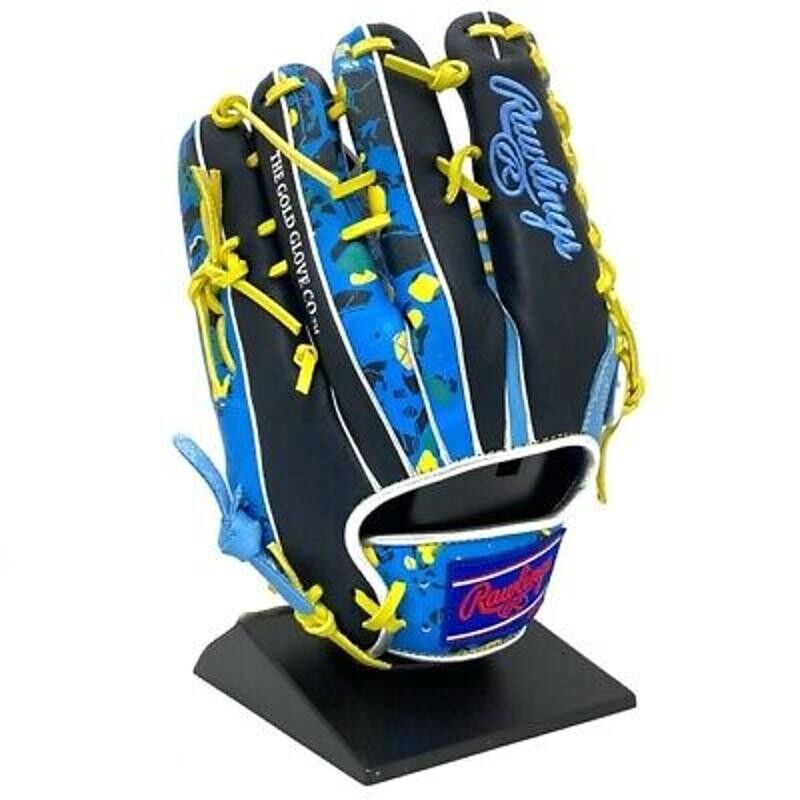 Rawlings Outfielder Baseball Glove 12.5" HOH CRUSH THE STONE GR2HOB88 Blue