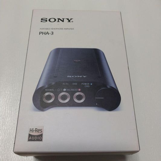 PHA-3 Sony Portable Headphone Amplifier Equipped with DSEE HX Japan New